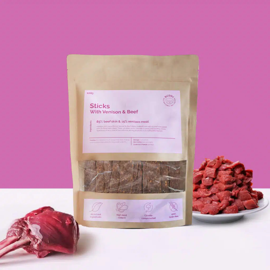 Meat Toothpaste Dental Chews - Venison & Beef – Wild Tails Co