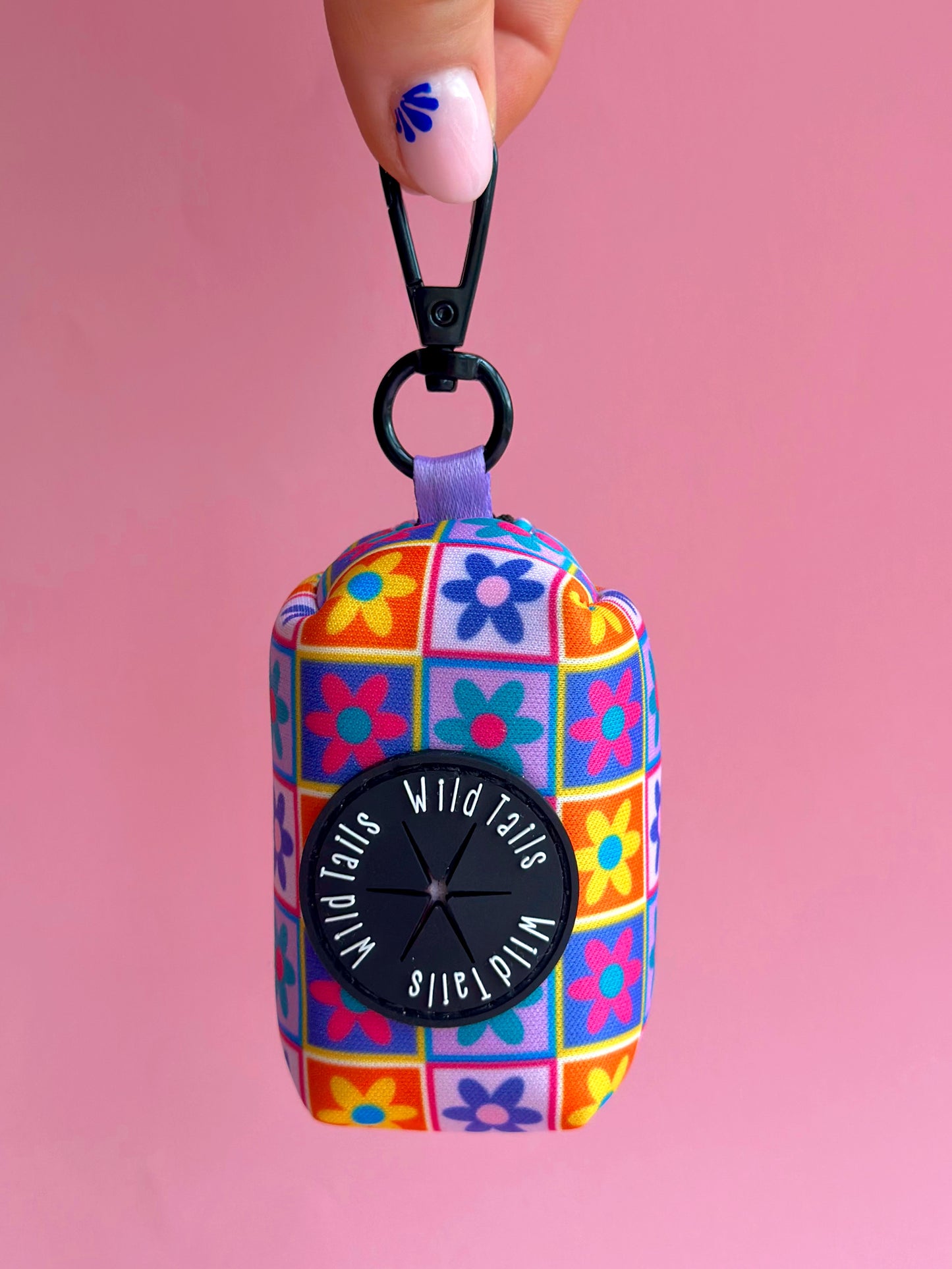 Flower Power Poo Bag Holder