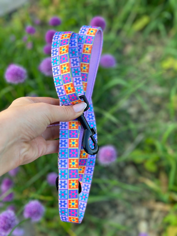 Flower Power Adjustable Lead - Seconds